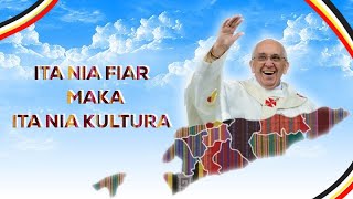 PAPA FRANCISCO HALO DIALOGU RELIGIOZU SIRA IHA KATEDRAL DILI [upl. by Edialeda]