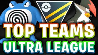 THE BEST 10 TEAMS WITH BUFFED POKEMON FOR THE ULTRA LEAGUE  GO BATTLE LEAGUE [upl. by Won]