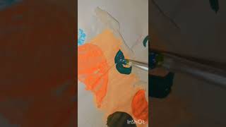 Beautiful bookmark DiY bookmarkshorts paintingyoutubeshkrts [upl. by Kasevich]