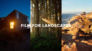 4 Film Stocks for Landscape Photography [upl. by Alfie869]