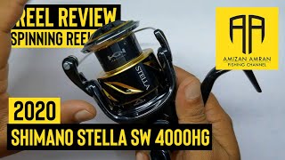 🔴 Reel Review  Shimano Stella SW 2020 4000HG Malaysia [upl. by Mariana]