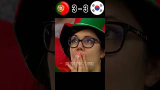 Epic Penalty Showdown cr7🔥 Portugal vs South Korea Match [upl. by Gaughan]