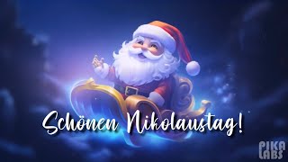 Liebe Grüße zum Nikolaus 🎄🎅 kostenlos zum Teilen [upl. by Ahsatel835]