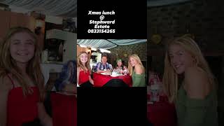 Xmas Christmas lunch at stephward Estate christmas2024 functions restaurant [upl. by Anairol]