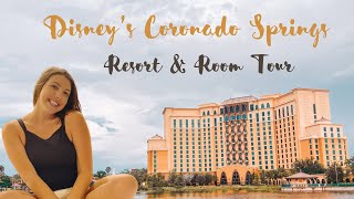 Disney’s Coronado Springs Resort amp Room Tour [upl. by Llerrahs]