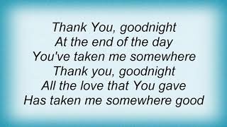 All Star United  Thank You Goodnight Lyrics [upl. by Nwahsirhc859]