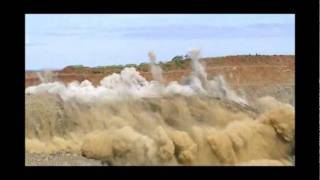 Top shot 25th July Quarry blasting using explosives [upl. by Salzhauer601]