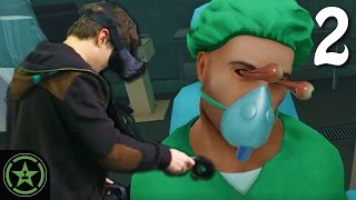 Lets Play  VR Surgeon Simulator ER Experience Reality Part 2 [upl. by Almeda34]