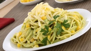 Cómo hacer una pasta con salsa verde [upl. by Natsyrt]