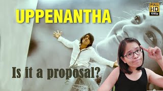 Aarya2  Uppenantha Video  Reaction video Allu Arjun  Devi Sri Prasad [upl. by Annez220]