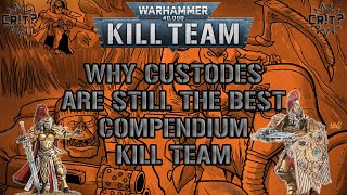 Kill Team  Why Custodes are Still So Strong [upl. by Marianna304]