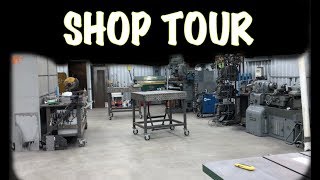 2018 Fab Welding Shop Tour  Shop layout  organization  work flow  ideas [upl. by Baumbaugh]