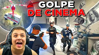 DEI GOLPE NA DELEGACIA VESTIDO DE POLÍCIAL no GTA RP 😂 Modder Clips [upl. by Lorac]