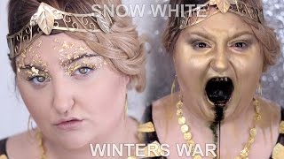 THE HUNTSMAN  WINTERS WAR  Ravenna SFX Makeup Tutorial  RawBeautyKristi [upl. by Jem]