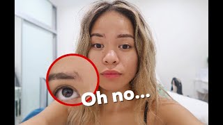 MICROBLADED EYEBROWS l HEALING PROCESS DAY 1 to DAY 6 [upl. by Tichonn]