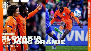 Fought back to 33 😤  Highlights Slovakia  Jong Oranje [upl. by Mcmaster187]