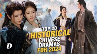 Top 20 Chinese Historical Drama for 2024 [upl. by Lipcombe49]