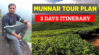 Munnar Tour Complete Guide  Munnar 3 Days Itinerary  Munnar Trip Budget  Kerala [upl. by Nagear]