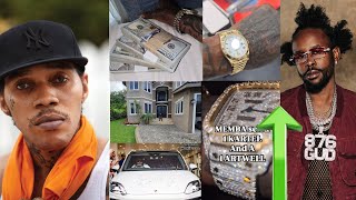 Vybz Kartel surpassed Popcaan as the RICHEST dancehall artiste 1 million usd house plus cars [upl. by Aneem211]