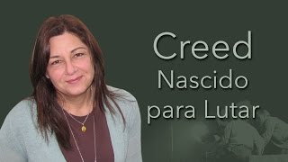 Creed Nascido Para Lutar filme Drama Temperatura Máxima rede globo 19112023 [upl. by Llewkcor]