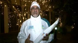 Ismaili Council for Canada President Mohamed Manji carries Olympic Torch  TheIsmailiorg [upl. by Ynamreg]