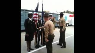 King HS NJROTC Color Guard [upl. by Rehtaeh]