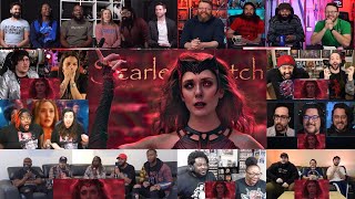 WandaVision 1x9 Series Finale Reaction Mashup quotScarlet Witch Scenesquot [upl. by Littman]