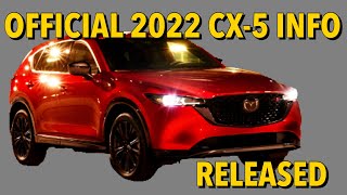 OFFICIAL 2022 MAZDA CX5 Updates amp Changes Press Photos [upl. by Erreit]