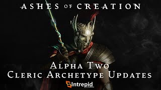 Ashes Of Creation Cleric Reveal  July Development Stream [upl. by Hatokad]