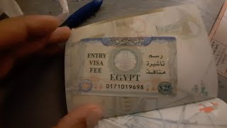 UK to Egypt 🇬🇧 🇪🇬 How to Get Egypt Visa  Visa Fee  Fill up Landing Card and Flight Experience [upl. by Felecia]