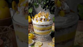 A Sweet Spring Treat — Zesty LemonGold® Trifle 🍋✨ shorts desserts spring [upl. by Ellsworth]