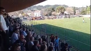 Vadese  Audax Piobbico 00 700 spettatori nel derby di Prima Categoria A [upl. by Maximilian]