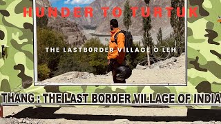 THANG The last border village of India  SRINAGAR TO LADAKH EP 04 [upl. by Alphonsa]