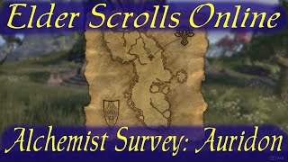 Alchemist Survey Auridon Elder Scrolls Online [upl. by Isleen]