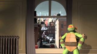 SDCC 2014 TMNT Trailer [upl. by Yrocej]