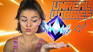 ALIXXA IN UNREAL RANKED LOBBIES [upl. by Aneen]