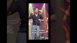 Kyle Echarri Live In Dubai ❤️ kyleecharri dubai concert UAE juankarlos ricoblanco trending [upl. by Arne]