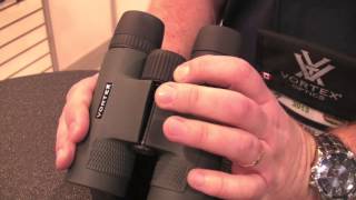 Shot Show 2013 Vortexs New Crossfire 2 Binoculars with Ontario OUT OF DOORS magazine [upl. by Weiler115]