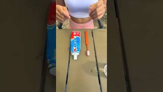 Toothpaste Magic  Gadgets 😂 Tools Item shorts viral trending comedy [upl. by Garap]