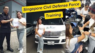 SCDF Training  Part 1 [upl. by Aihsinyt]