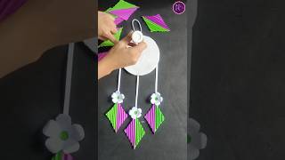 Beautiful 😍 Wall hanging craft ideas shorts diy craft [upl. by Ruenhcs]