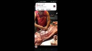 Seromix tv DEBONE PIG PORK BELLY CUTTING AMAZING KNIFE SKILLS IN CALOOCAN 76 AMAZING DEBONE PIG [upl. by Elad]