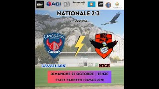 CAVAILLON  NICE  Nationale 23 10112024 [upl. by Ertnod]