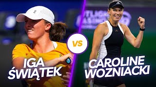 🔴 Iga Świątek 🆚 Caroline Wozniacki  LIVE WTA Indian Wells [upl. by Kela]