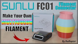 SUNLU Filament Connector FC01  Unboxing Tests amp Review [upl. by Kado802]