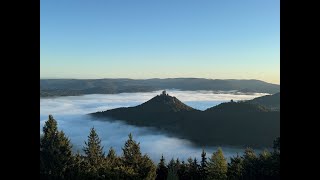 Traumhafter Herbstmorgen am Trifels [upl. by Ainehs]