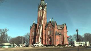 St Marys Catholic Church in Remsen Iowa Roof Replacement [upl. by Kristan]