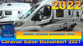 2022 Knaus Boxstar 540 Road Interior Exterior Walkaround Caravan Salon Düsseldorf 2021 [upl. by Lanford]