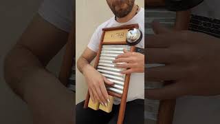 Washboard BLUES percussion [upl. by Aiek693]