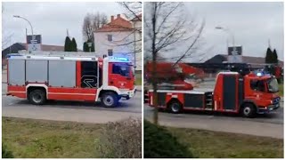 Sirenenalarm amp Ausrücken Einsatzfahrten Freiwillige Feuerwehr Wanzleben [upl. by Krueger]